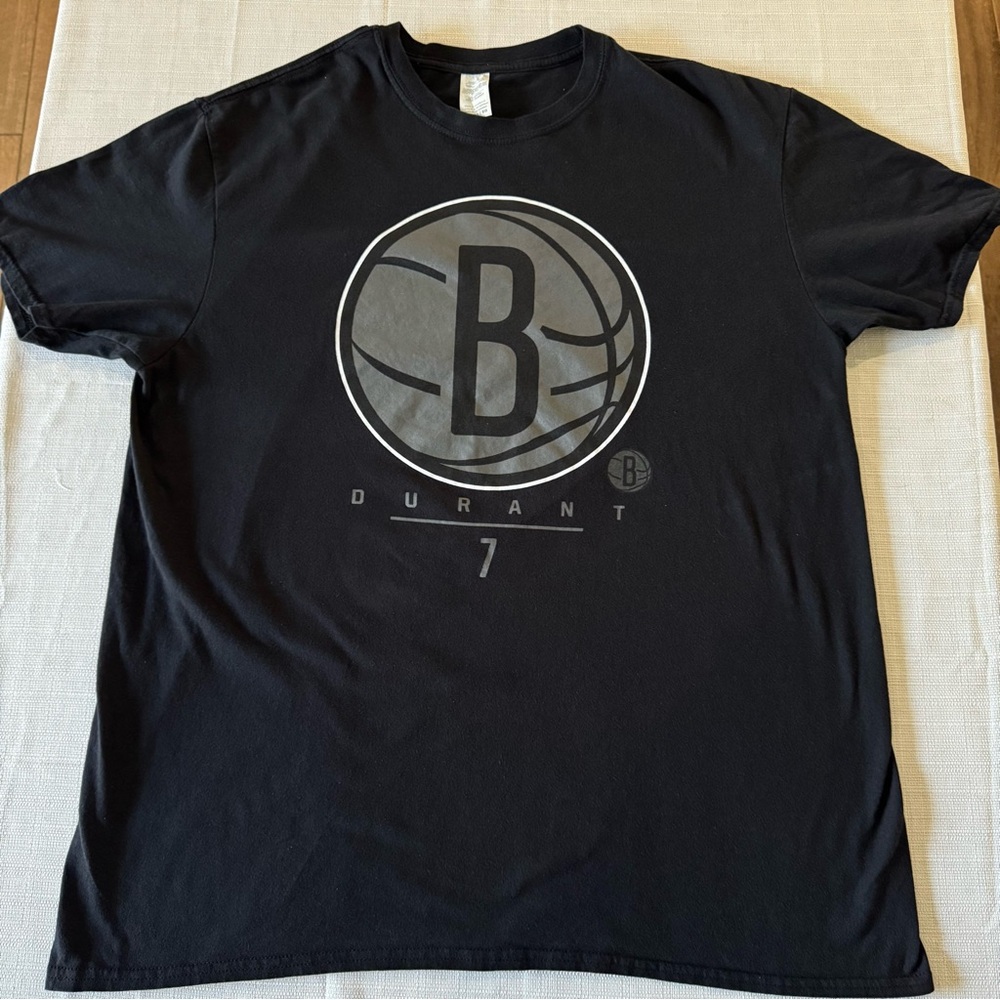 Kevin Durant Brooklyn Nets Tee size XL Black